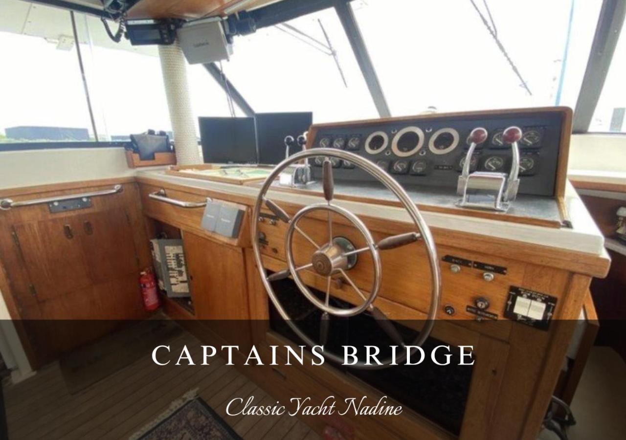 Classic Yacht Nadine In Poole Harbour, Dorset, With A Hot Tub Jacuzzi Extérieur photo
